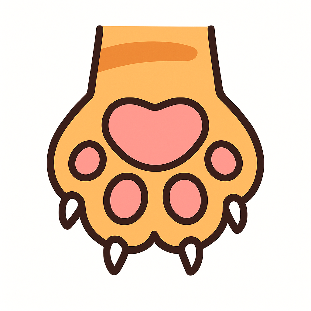Cat paw